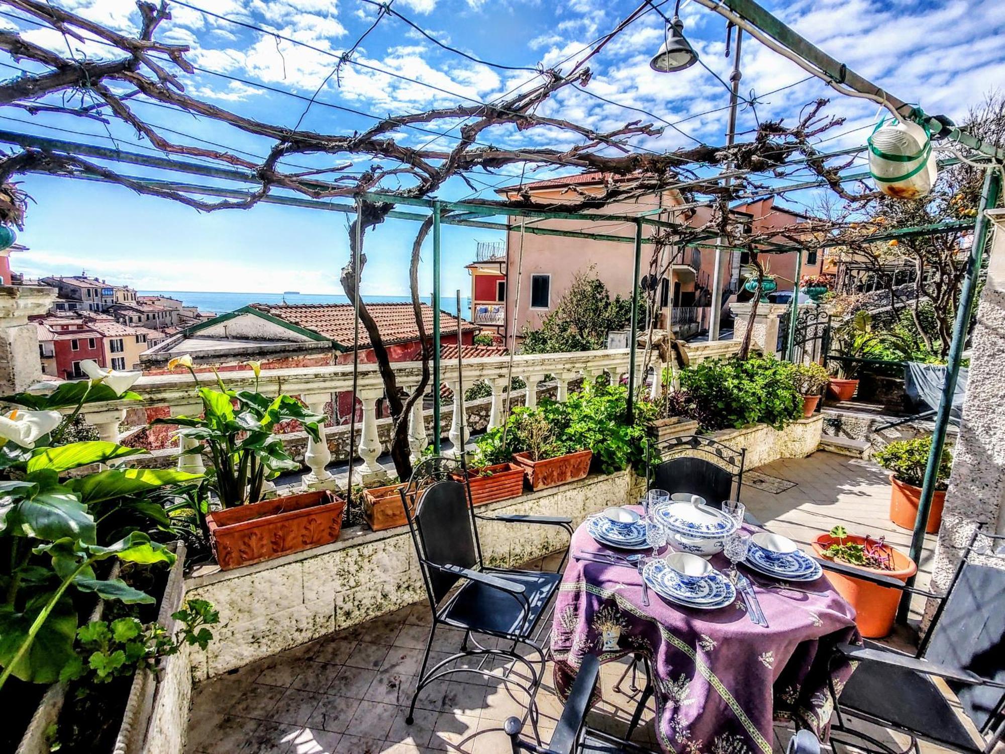 Apartmán -La Terrazza Nel Vigneto- Golfo Dei Poeti Tellaro Exteriér fotografie